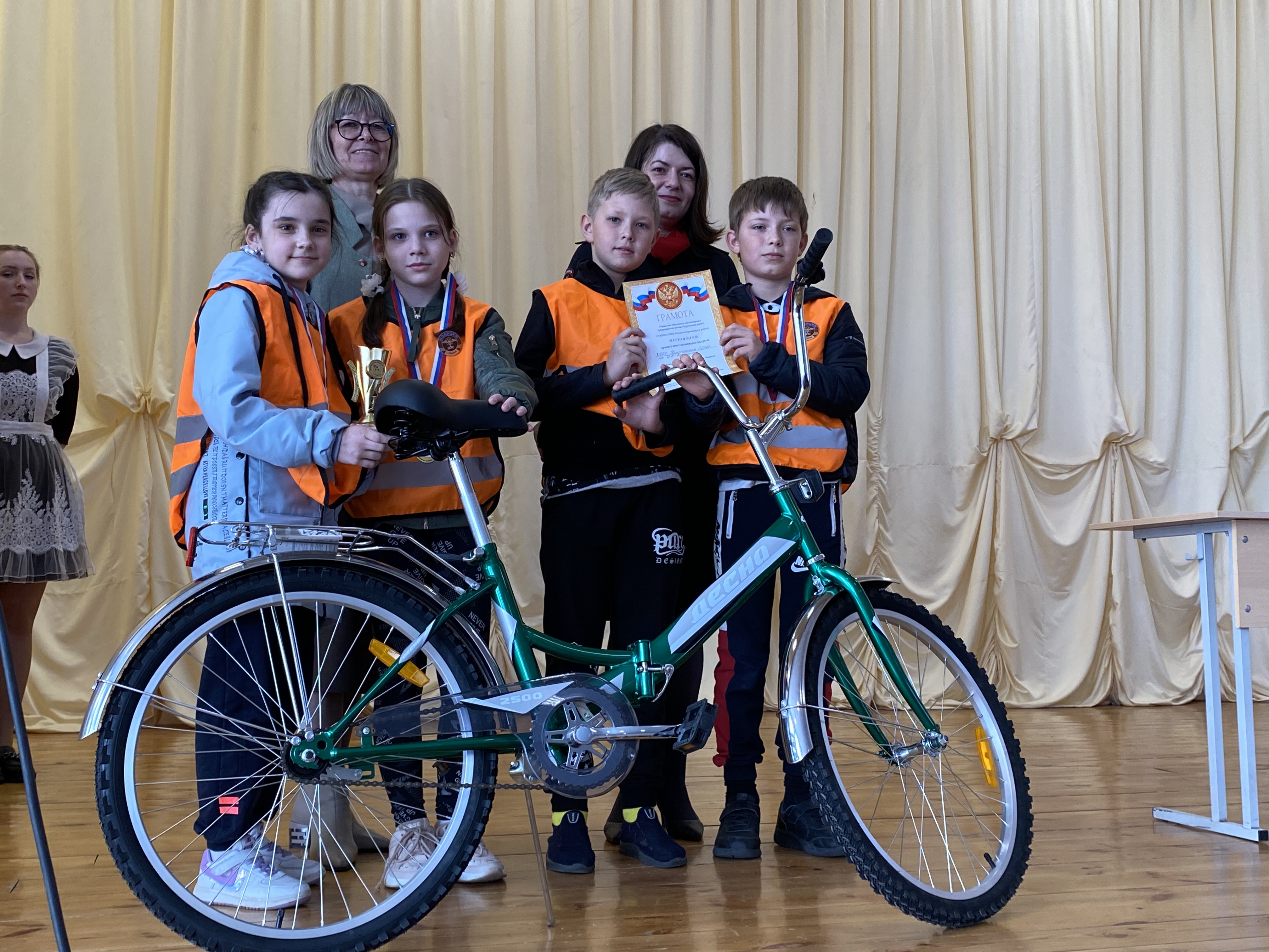 Корочанские школьники приняли участие в конкурсе «Безопасное колесо-2023».