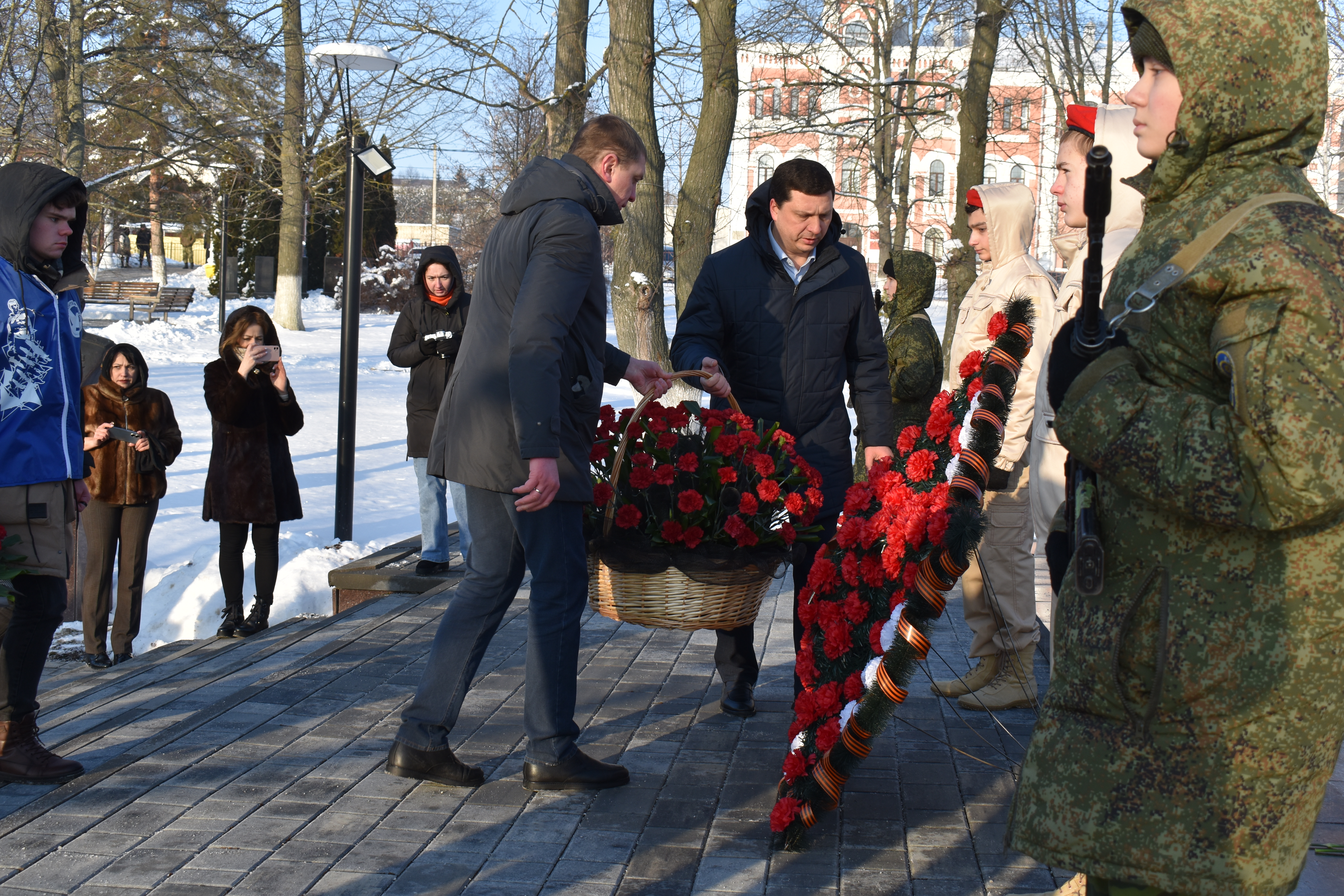 В Корочанском районе отметили 80-ю годовщину освобождения города и сёл района от немецко-фашистских захватчиков