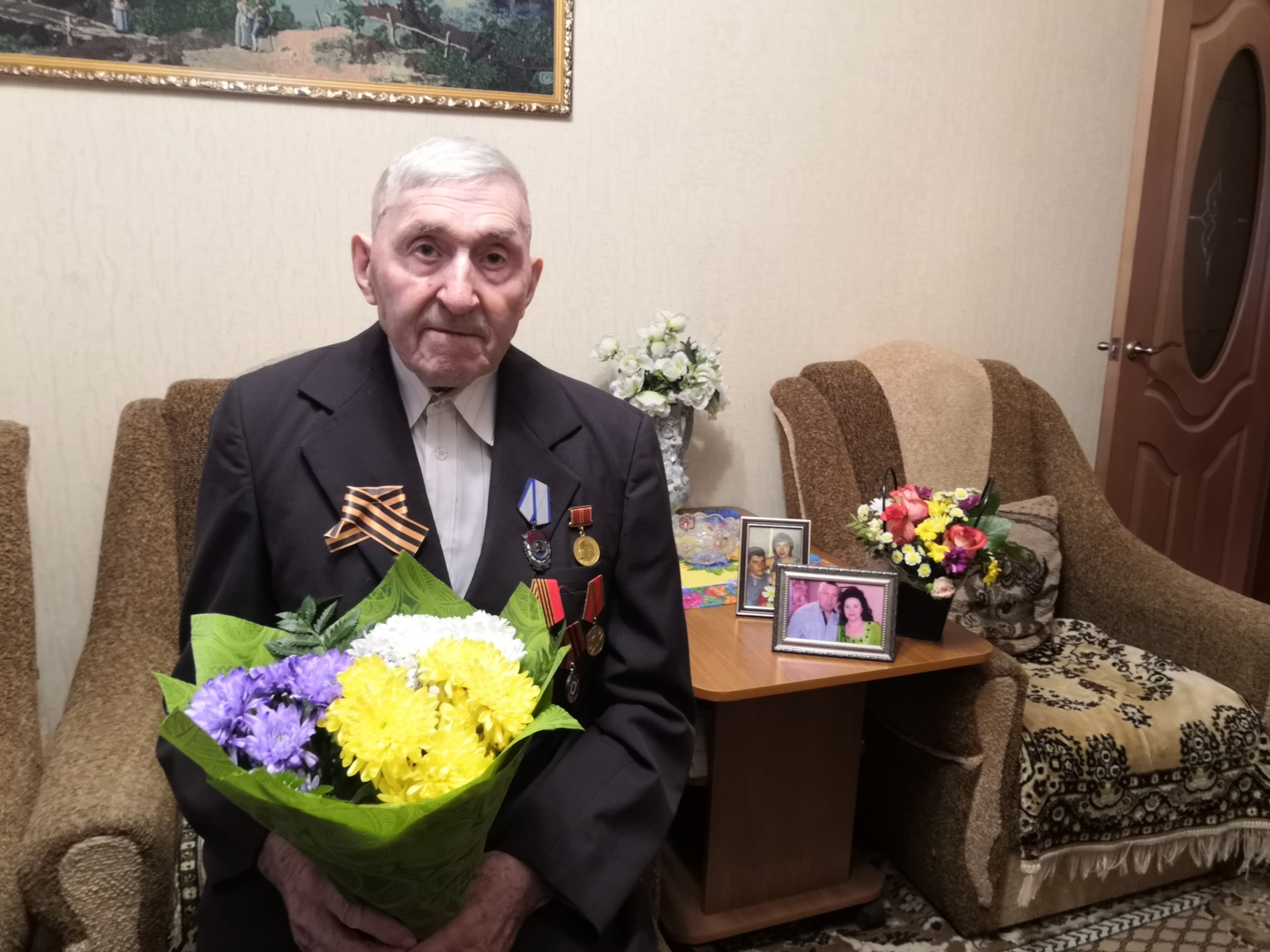 Свой 95-й день рождения отметил участник Великой Отечественной войны Николай Андреевич Неженцев