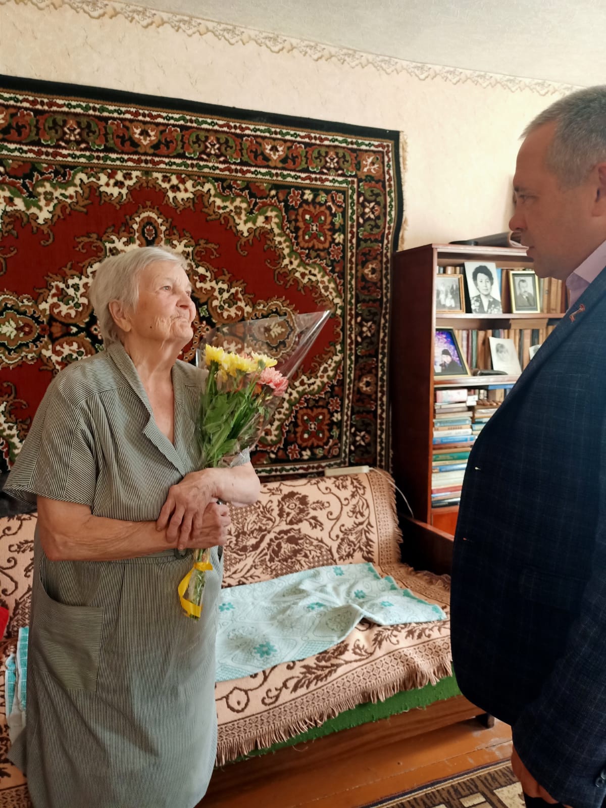 95 лет исполнилось жительнице Корочи Светлицкой Вере Никифоровне.