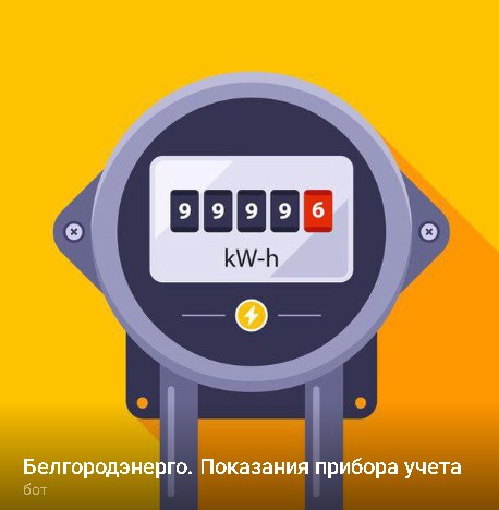 «Белгородэнерго» запустил чат-бот для передачи показаний электросчетчиков.