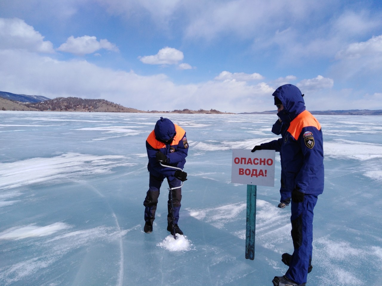 Об ответственности за выход (выезд) на лед водных объектов в запрещенных местах.