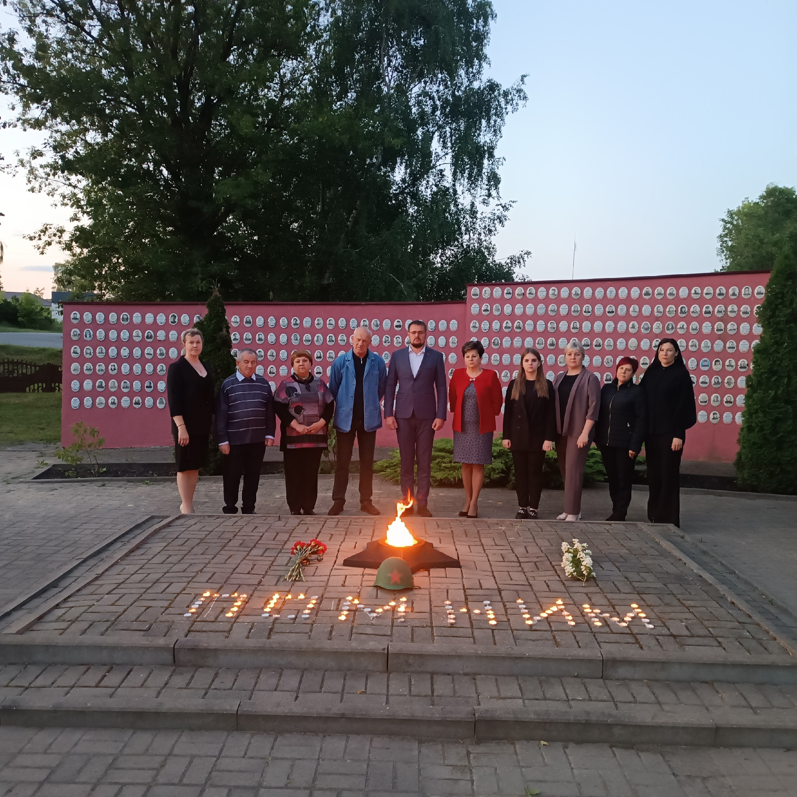 Сегодня на территории Корочанского района прошла памятная акция «Свеча Памяти» посвященная 82-й годовщине начала Великой Отечественной войны.