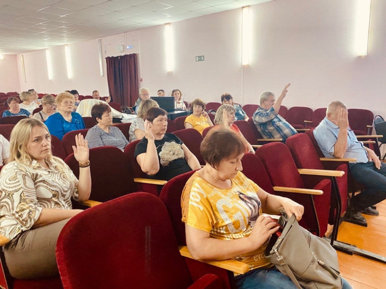 В Кощеевском сельском поселении прошло расширенное заседание земского собрания.