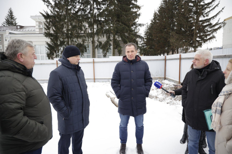 Губернатор Белгородской области с рабочей поездкой посетил Корочанский район.