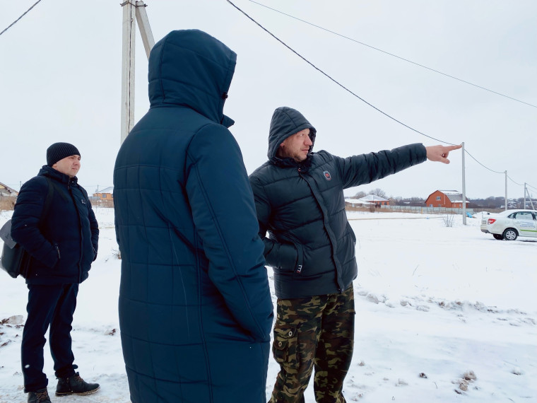 Глава администрации района Николай Нестеров совершил выезд по обращению жителя.