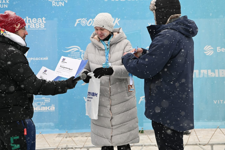 Корочанская спортсменка стала призёром соревнований по зимнему плаванию&nbsp;.