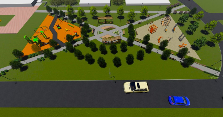 В Корочанском районе в 2023 году преобразятся общественные пространства в сёлах Мелихово и Бехтеевка.