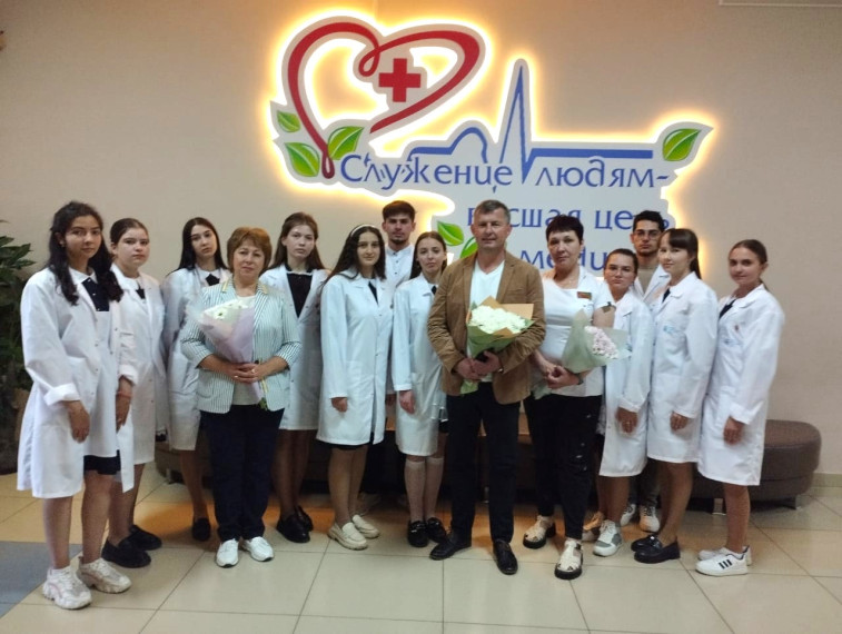 Ученики медицинского класса Корочанского района сдали первый квалификационный экзамен.