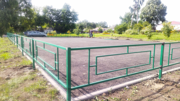 В центре села Жигайловка Корочанского района скоро появится новая детская площадка.