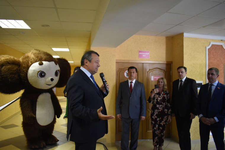 В День рождения Корочанского района состоялось долгожданное открытие библиотеки нового поколения в селе Бехтеевка.