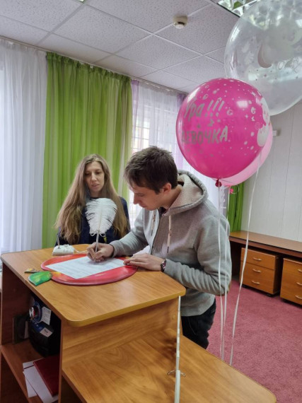 100-я регистрация рождения ребенка в Корочанском районе.