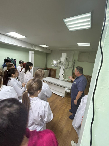 Ученики корочанского медкласса побывали на экскурсии в районной больнице.