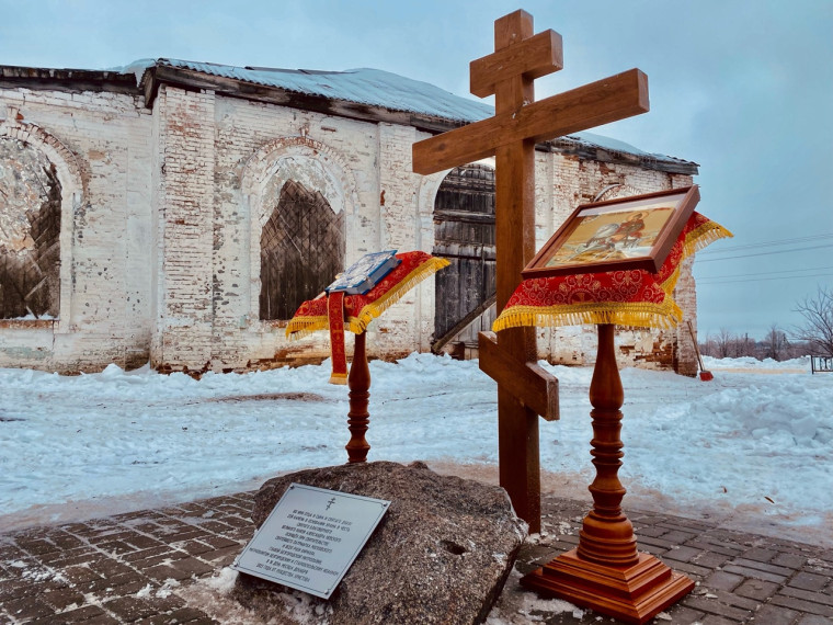 В селе Поповка Корочанского района начнётся строительство Храма.