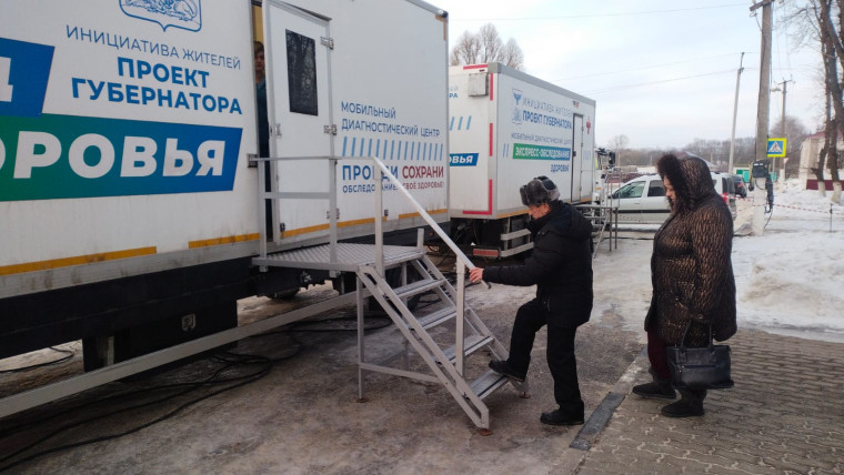 «Поезд здоровья» прибыл в Корочанский район.