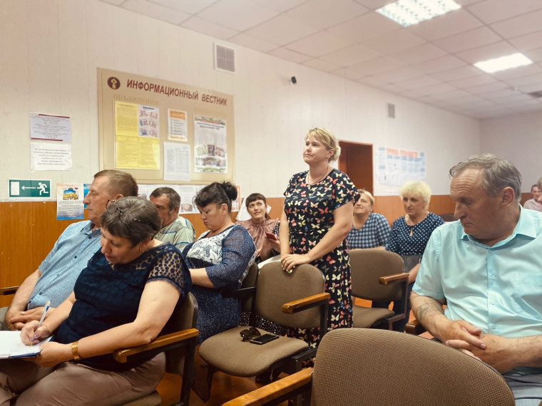В Афанасовском сельском поселении состоялось расширенное заседание земского совета.