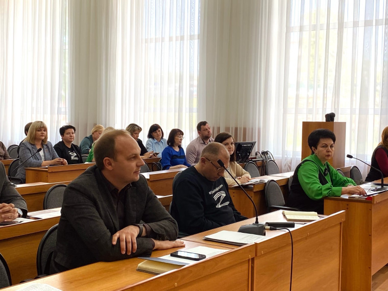 В Корочанском районе состоялось сорок четвертое заседание Муниципального совета района..